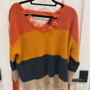 Thick Stripe Sweater